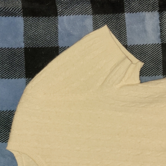 Vintage.  Lauren Ralph Lauren. Wool-angora-cashmere-nylon women's size P/M - Picture 4 of 12